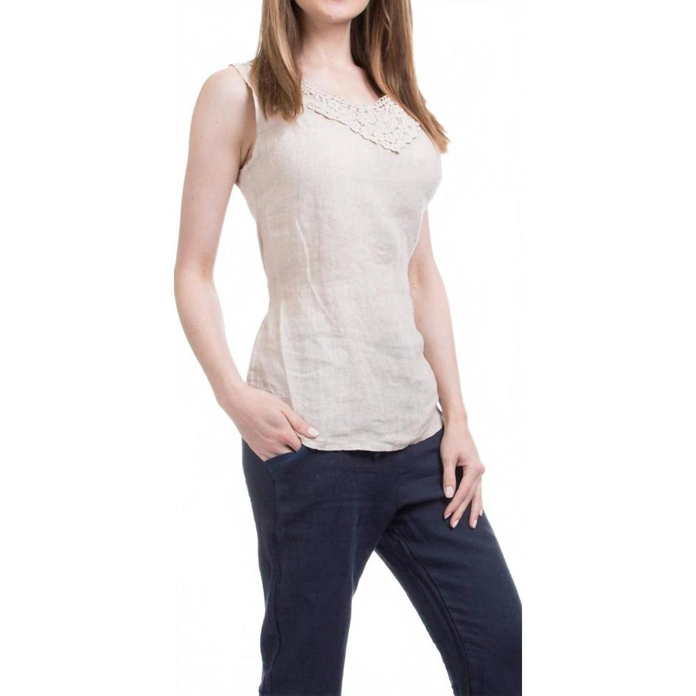 NEW GIGI MODA lolly top in cream